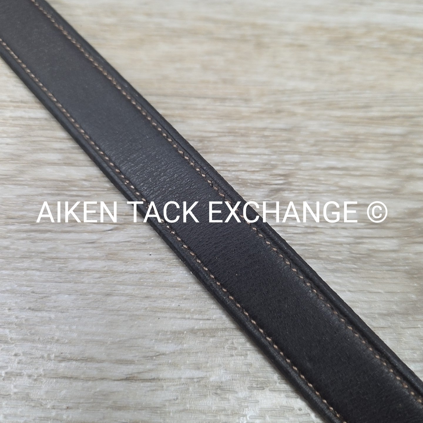 Aramas Fancy Stitched Raised Running Martingale, Brown, Size Full
