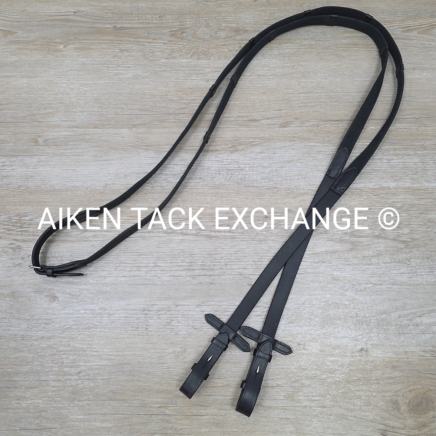 Passier Flash Bridle with Matching Cotton Web Reins, Black, Size Cob