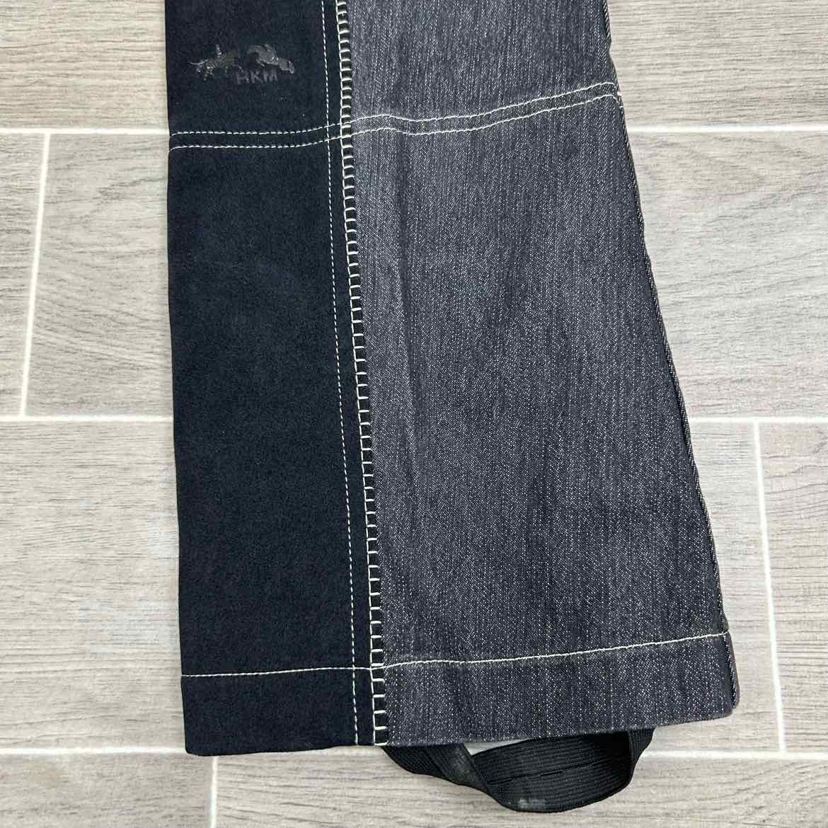 HKM Ms Blink Full Seat Denim Boot Cut Breeches, Size 30