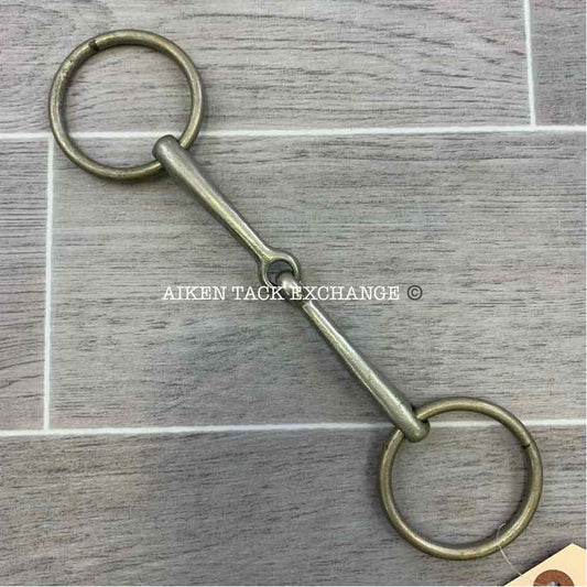 Herm Sprenger Single Joint Loose Ring Bradoon Bit 5.25"