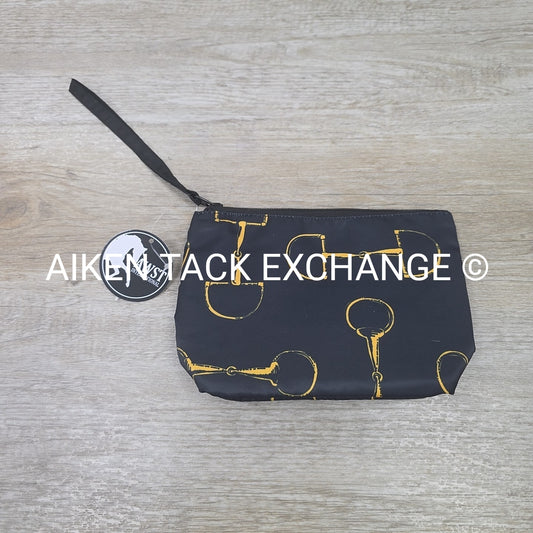 AWST Int'l Lila Vintage Snaffles Accessory Bag with Wristlet