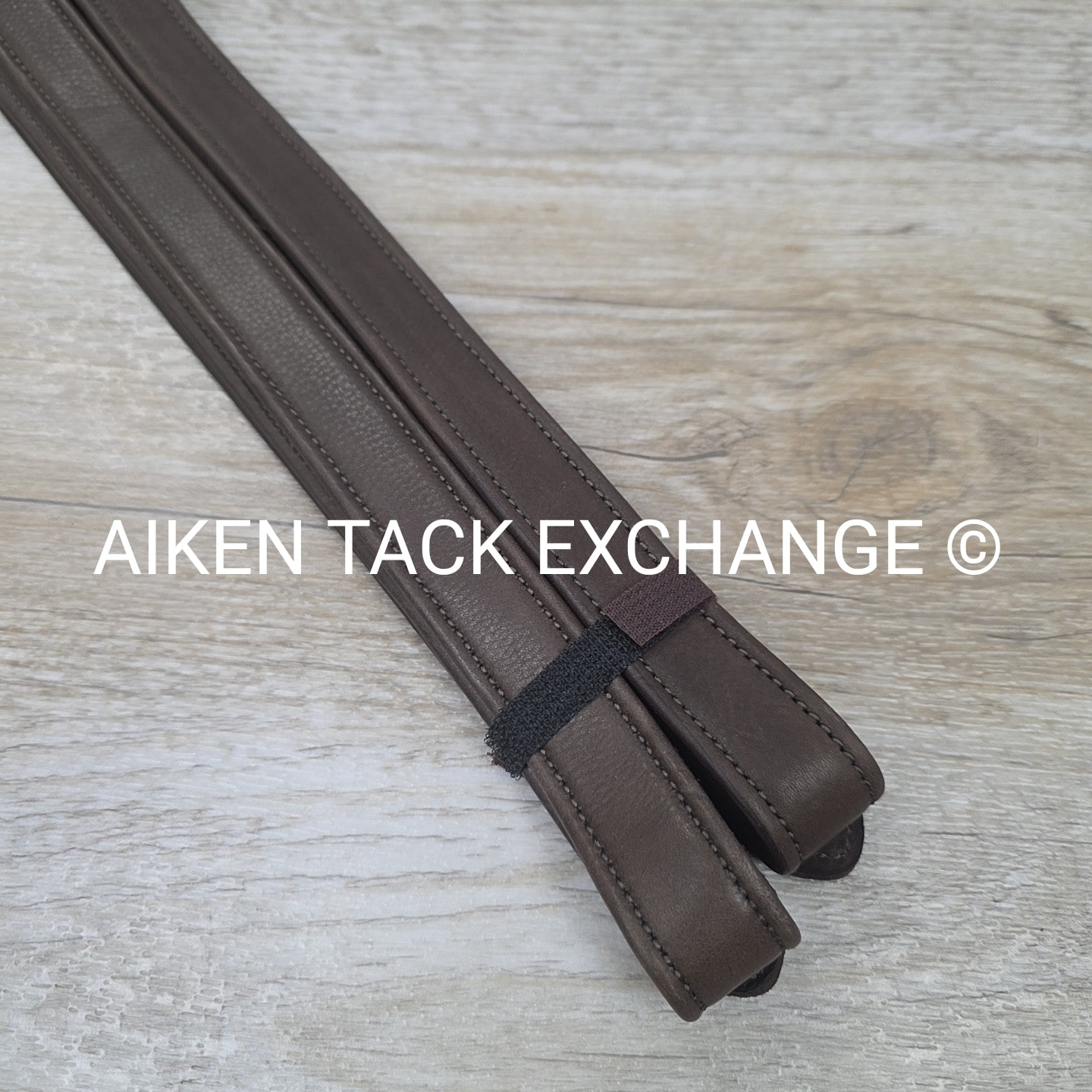 HDR Triple Covered Grippy Close Contact Stirrup Leathers, Havana, 54"