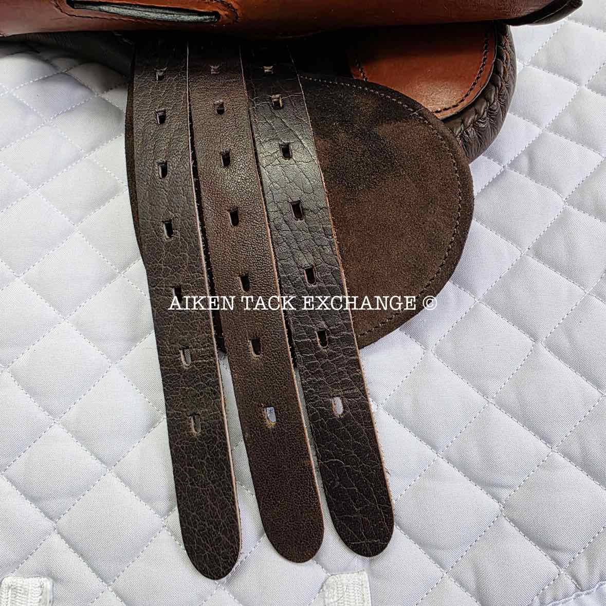 **SOLD** Dos Banderas Polo Saddle, 16" Seat, Medium Tree, Foam Panels