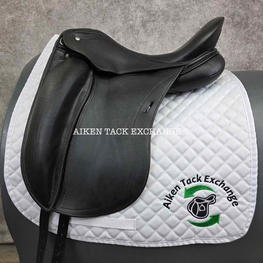 2005 Schleese Derby Dressage Saddle, 17.5" Seat, Adjustable AdapTree, Wool Flocked Panels