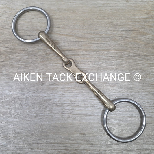 Metalab AlBaCon French Link Loose Ring Bradoon Bit, 6"