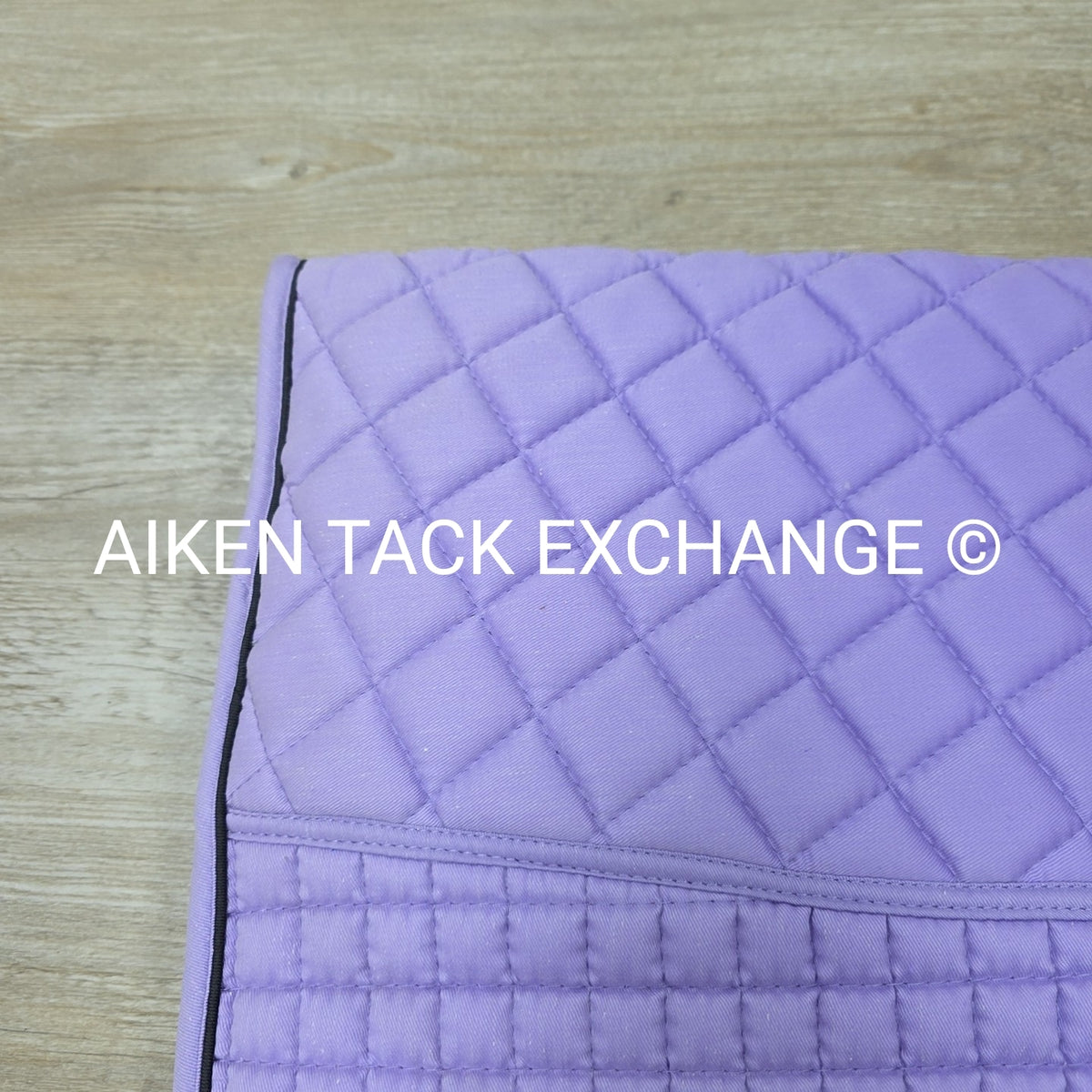 PRI Continental Double Back Cotton Quilted Dressage Pad w/ Fleece Lining