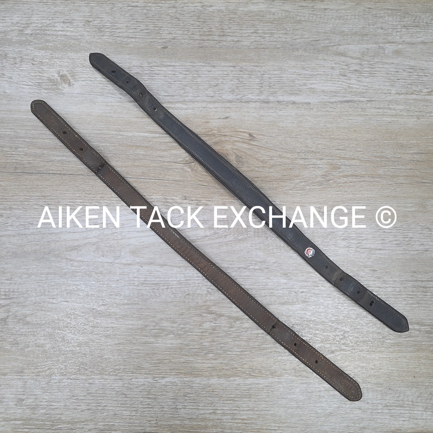 BARGAIN BUNDLE: 2 Replacement Leather Halter Crown Pieces, Cob