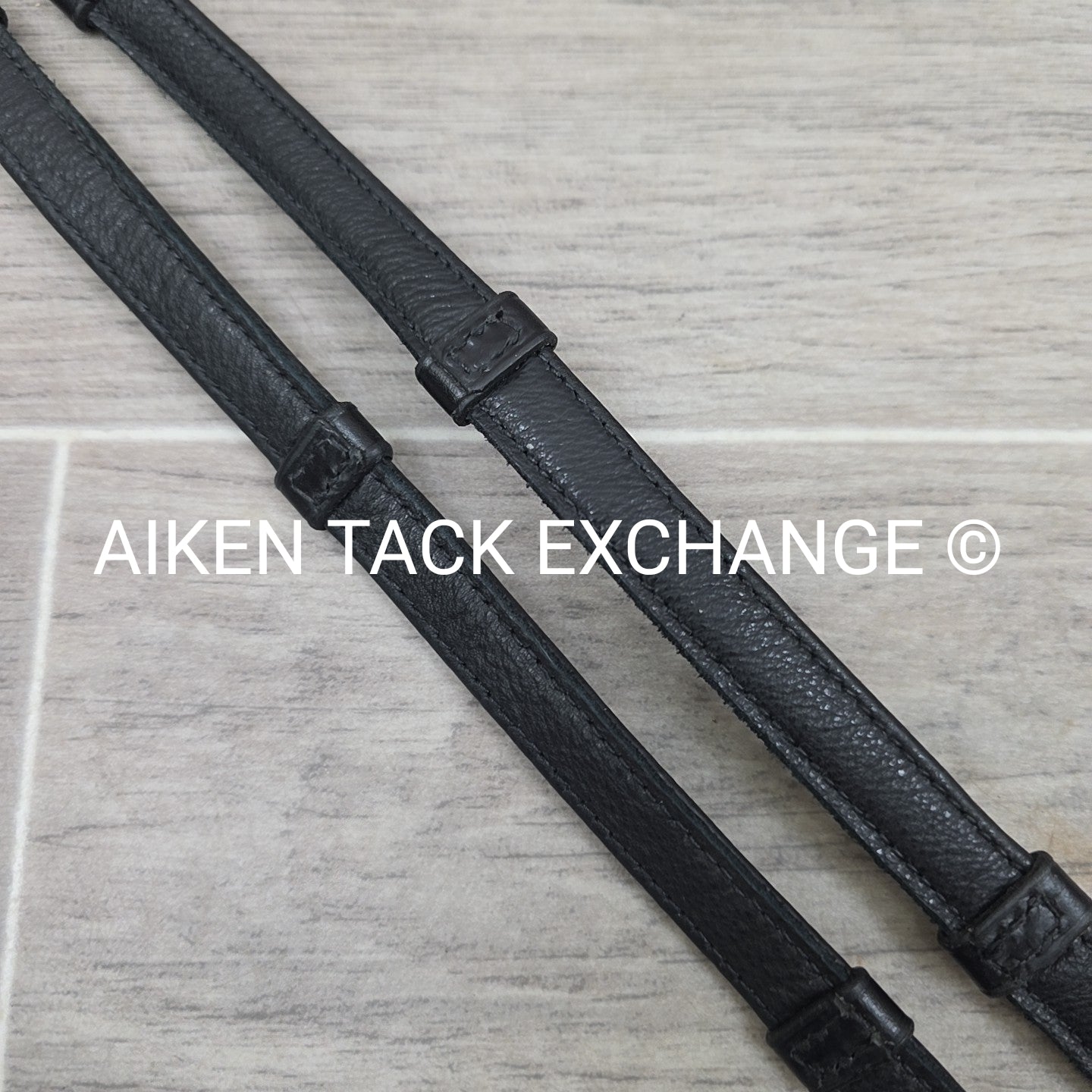 Passier Comfort Leather Reins, Black, 55"