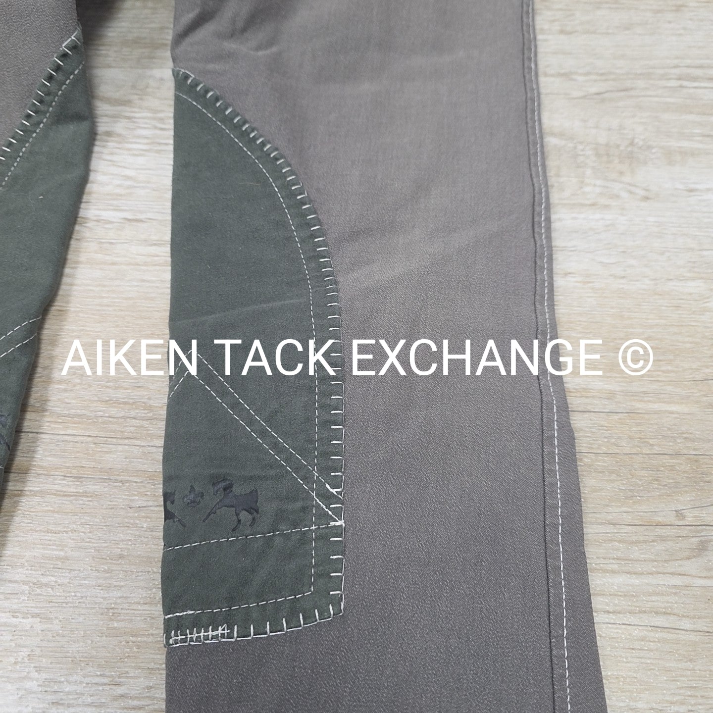 BARGAIN BUNDLE: 2 Pair Equine Couture Knee Patch Breeches, Size 28