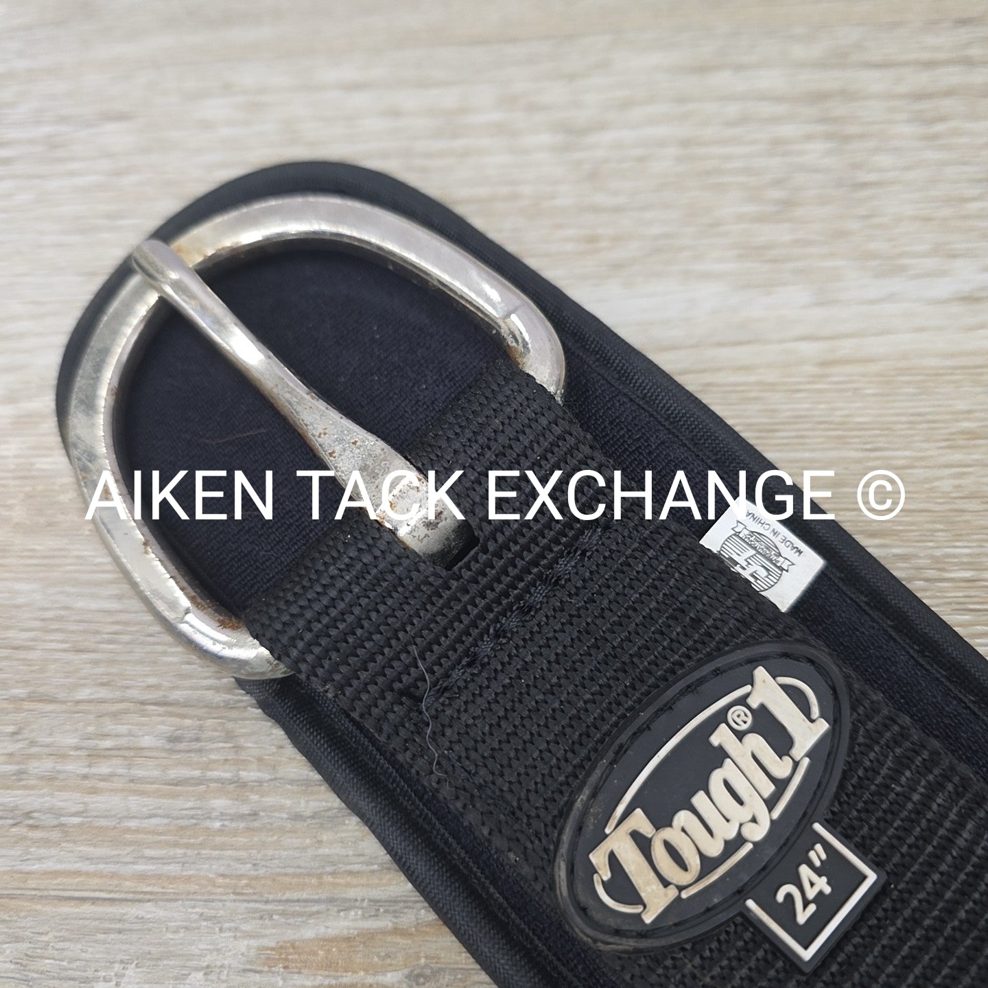 Tough 1 Neoprene Western Cinch, Black, 24"