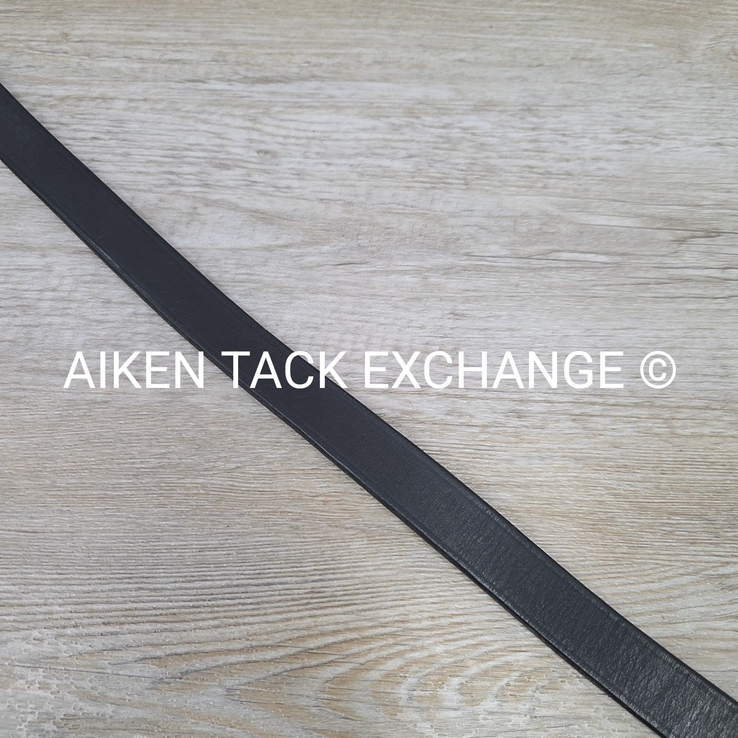 Nunn Finer Newmarket Leather Lead Shank, Black