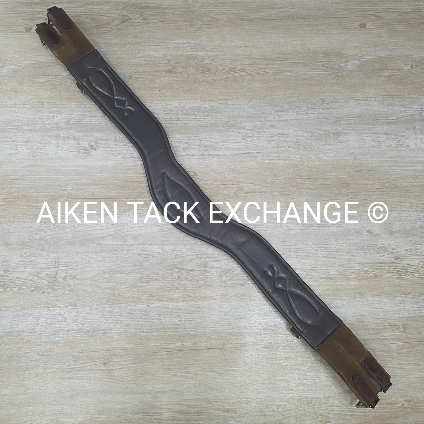 Total Saddle Fit Anatomic Shoulder Relief Girth, Brown, 54"