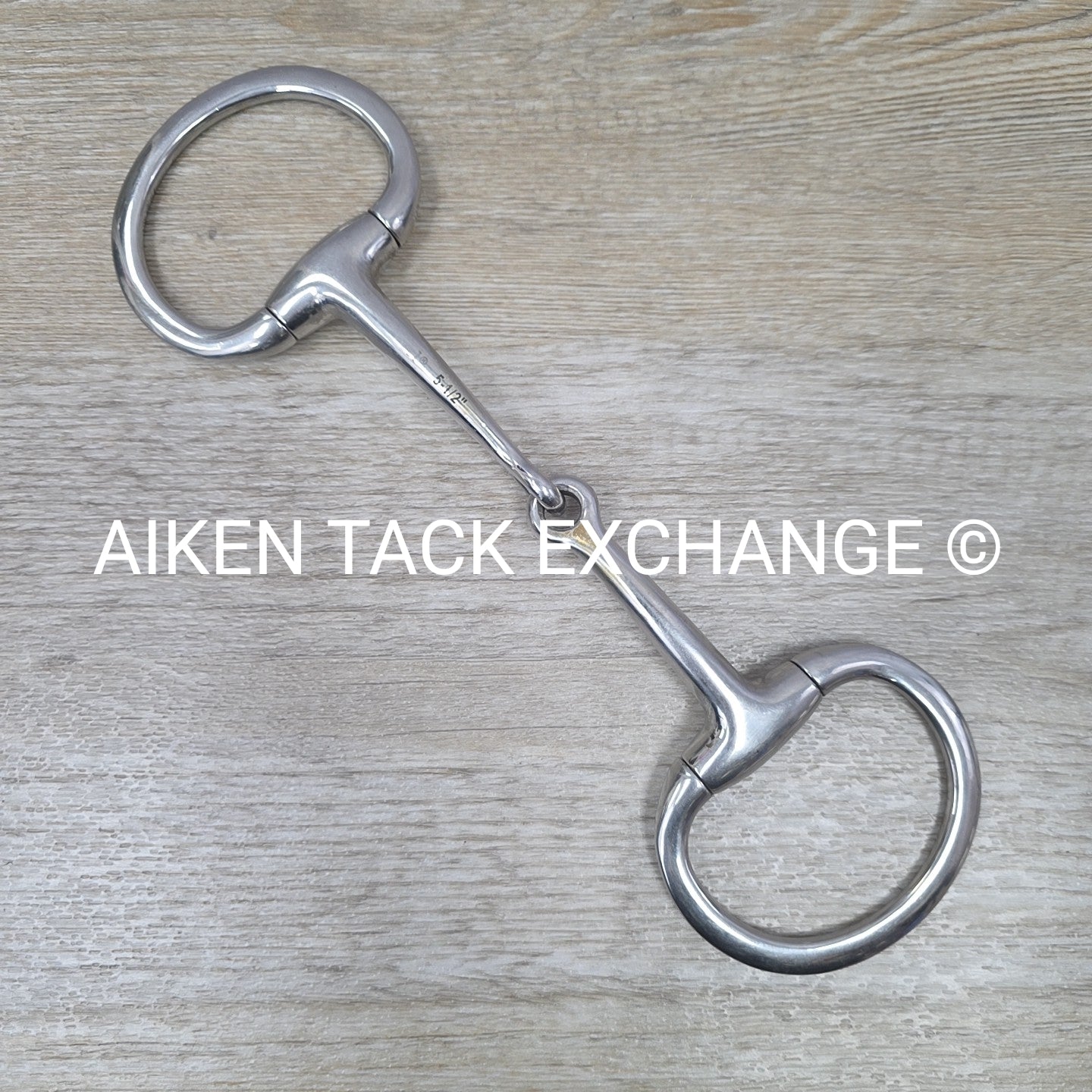 Korsteel Single Joint Eggbutt Bit 5.5"