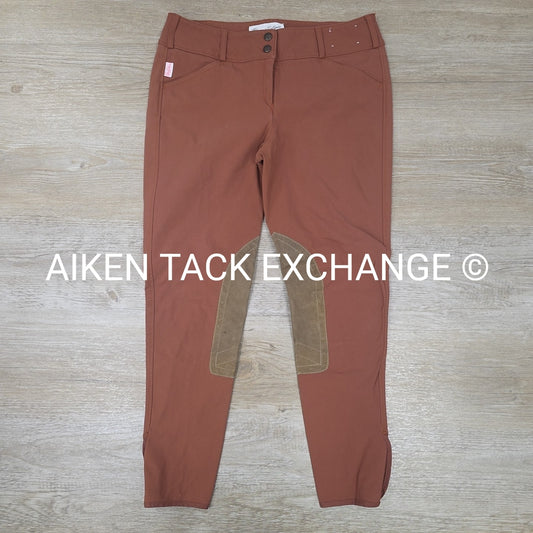 Tailored Sportsman Trophy Hunter Knee Patch Breeches, Size 30 R