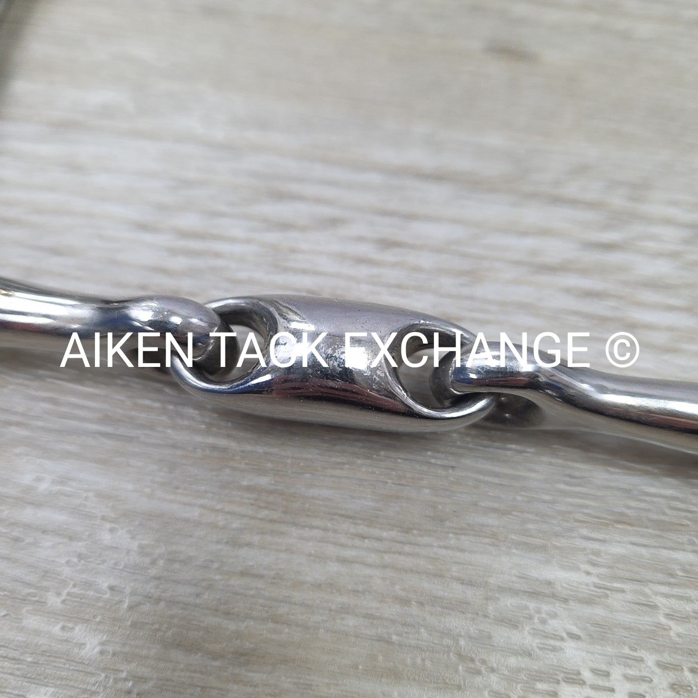 Centuar Double Joint Full Cheek Bit with Keepers 5.25"