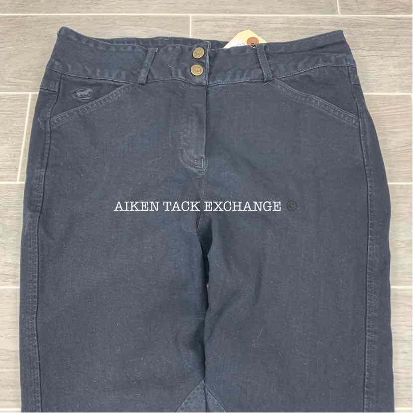 SmartPak Denim Knee Patch Breeches, Size 32 L