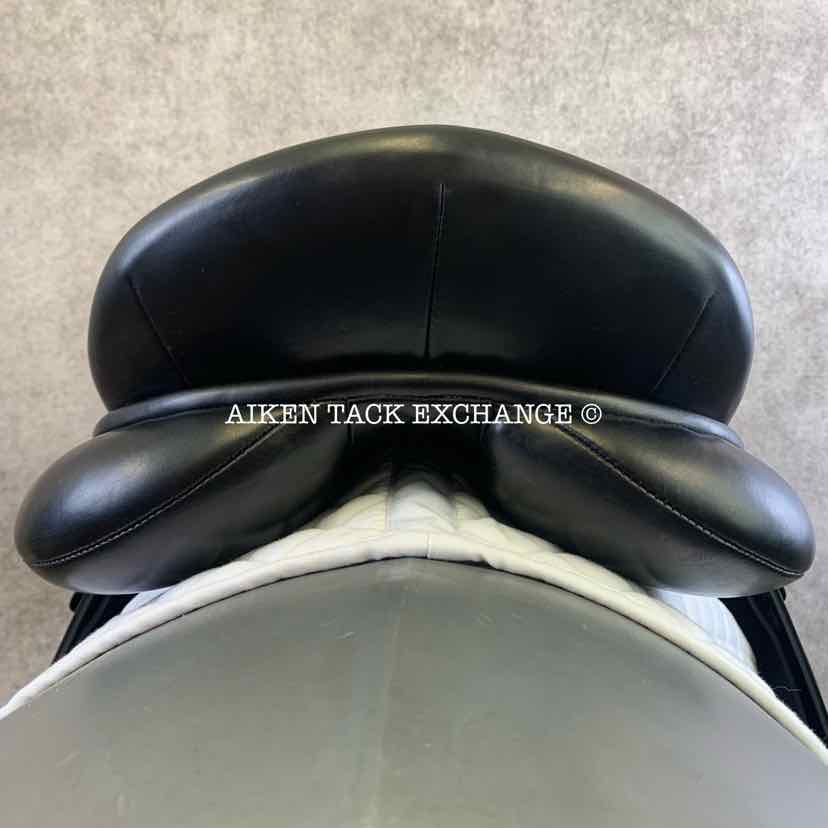 **SOLD** 2012 Marcel Toulouse Marianne Platinum Genesis Dressage Saddle, 17.5" Seat, Adjustable Tree, Wool Flocked Panels