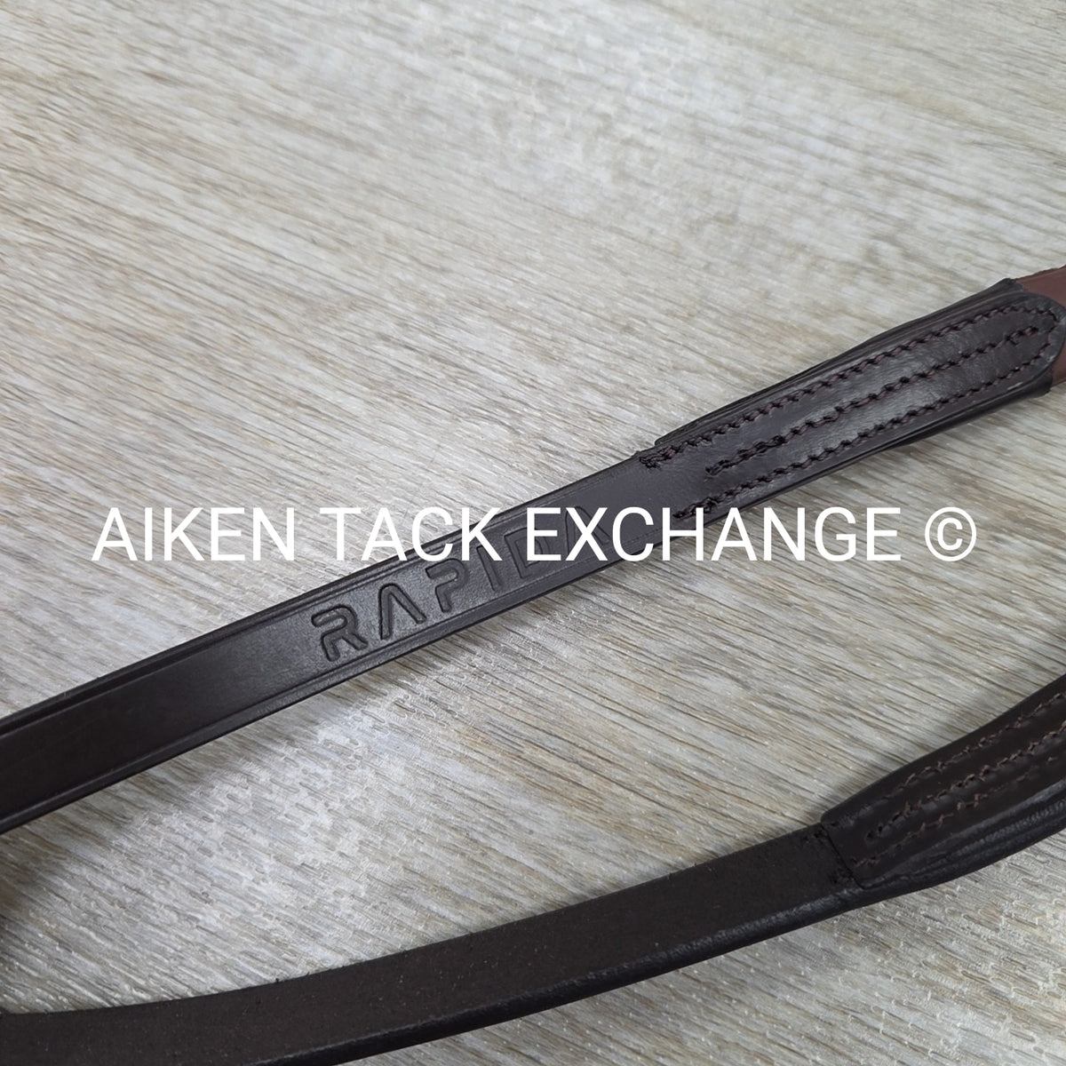 Shires Velociti RAPIDA Rubber Reins, Brown, 54"