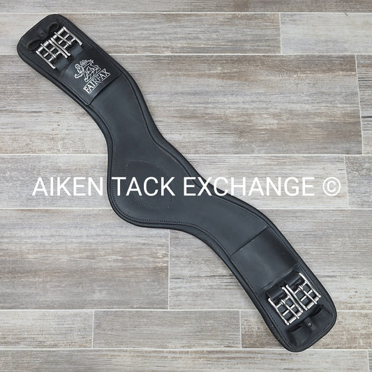 Fairfax Performance Dressage Girth, Black, 26"