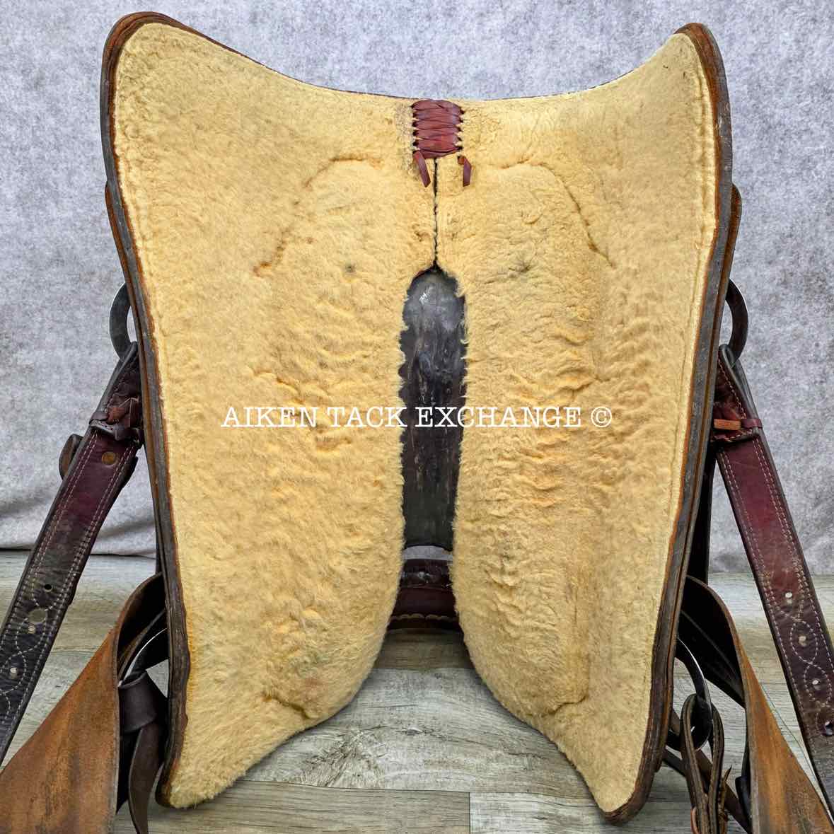 2011 Reinsman X-Series 4874-2-DG Working Cow Horse Cutter Western Saddle, 16" Seat, Regular Tree - Semi QH Bars