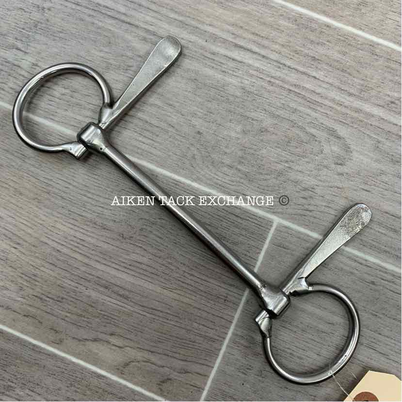 Straight Bar Mullen Mouth Half Cheek Bit 5.25"