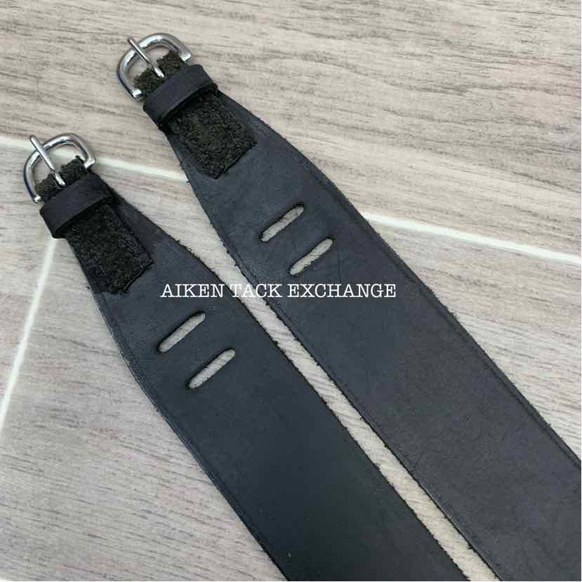 Garter Jodhpur Straps, Black, Size Large, Brand New