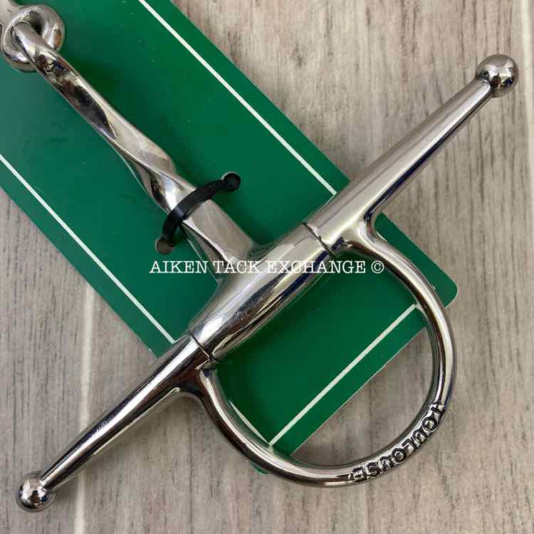 Marcel Toulouse Single Jointed Slow Twist Full Cheek Bit 5.5"
