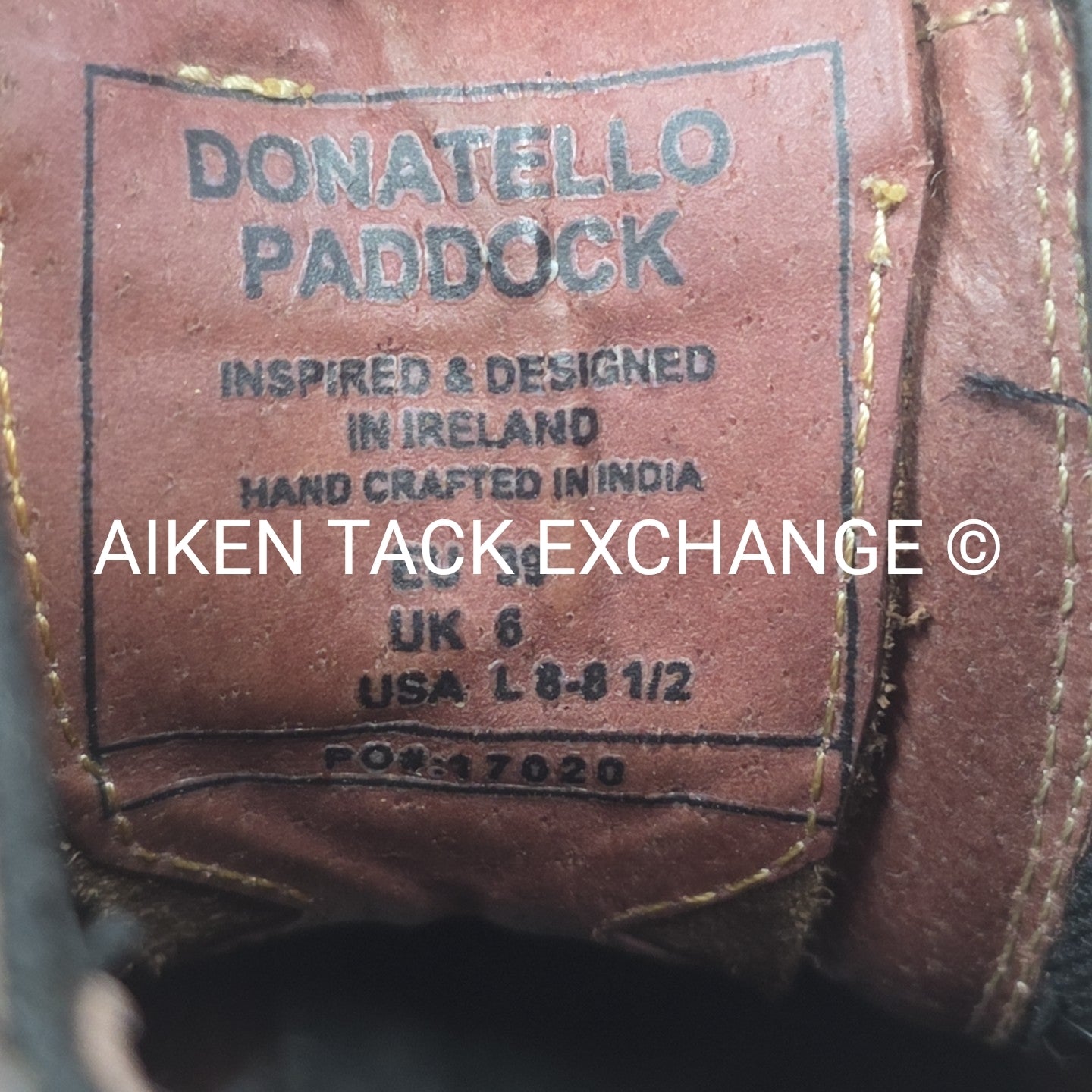 Tredstep Donatello Front Zip Paddock Boots, Size 39