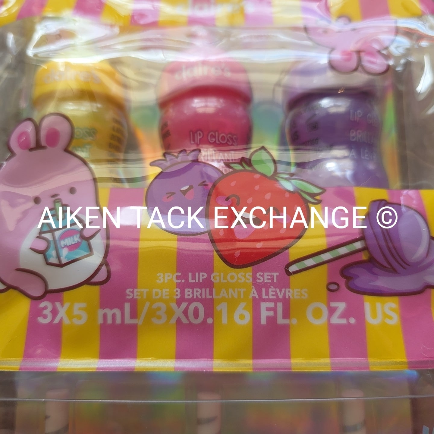 Claire's Lip Balm Sets (2) - 3 Count Per Each Set (6 Total)