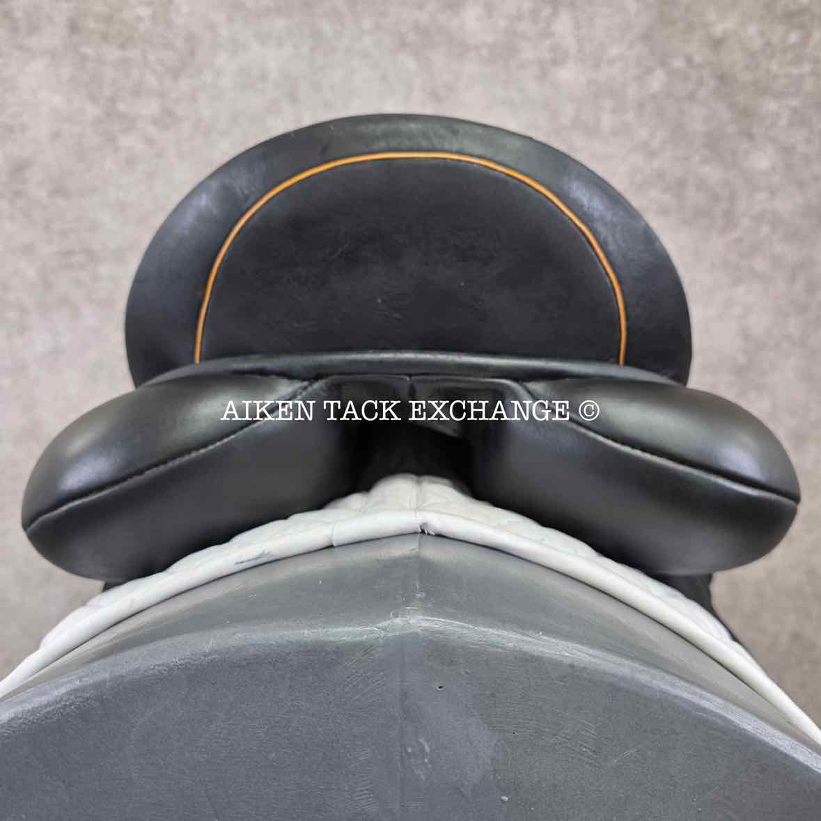 2016 Custom Saddlery Everest R Monoflap Dressage Saddle, 17.5" Seat, Adjustable