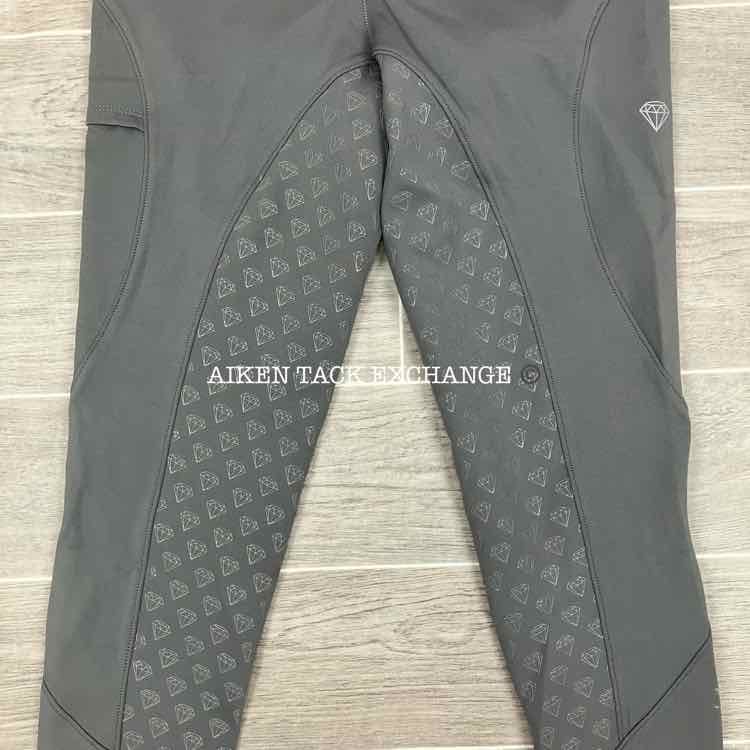 CAS Diamond Silicone Full Seat Compression Breeches, Size Medium