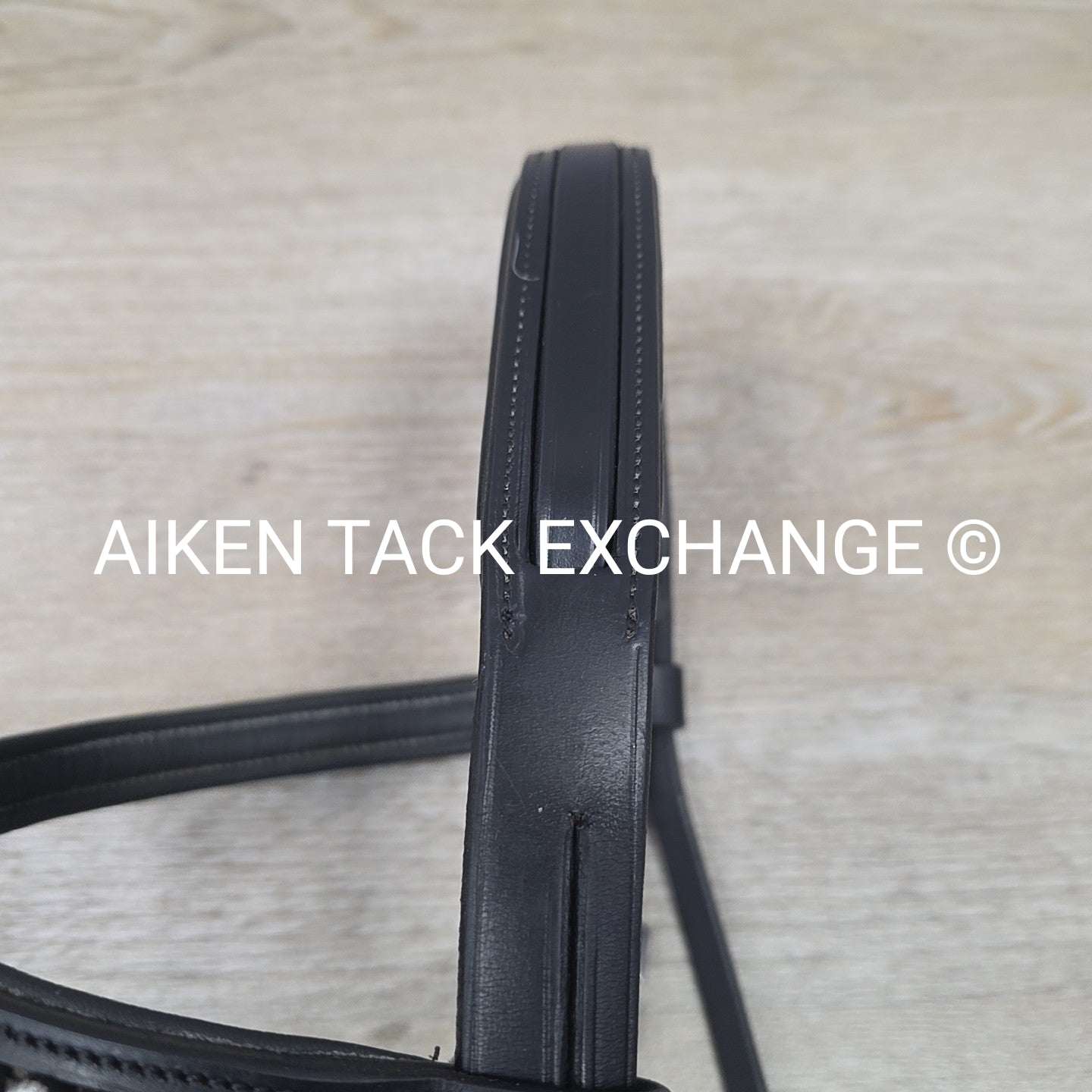 KL Select Dressage Bridle with Matching Reins, Black, Size Full