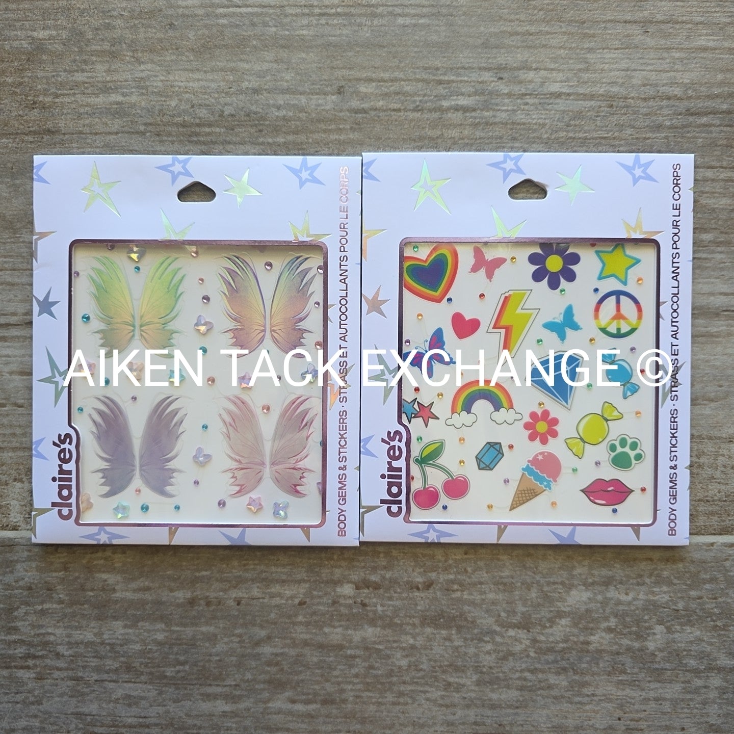 Claire's Body Gem + Sticker Sets - 2 Total