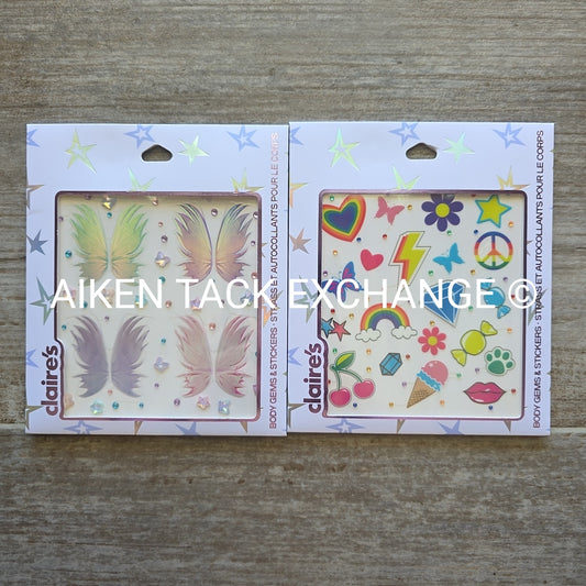 Claire's Body Gem + Sticker Sets - 2 Total
