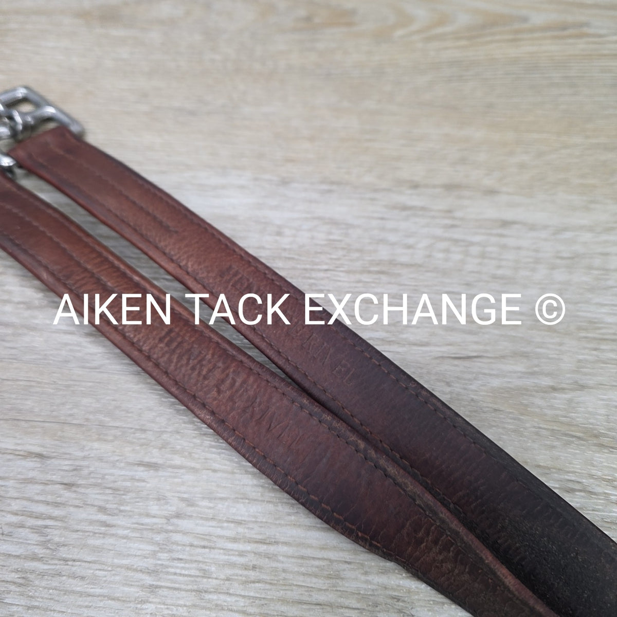 HDR Covered Nylon Lined Stirrup Leathers, Brown, 54"