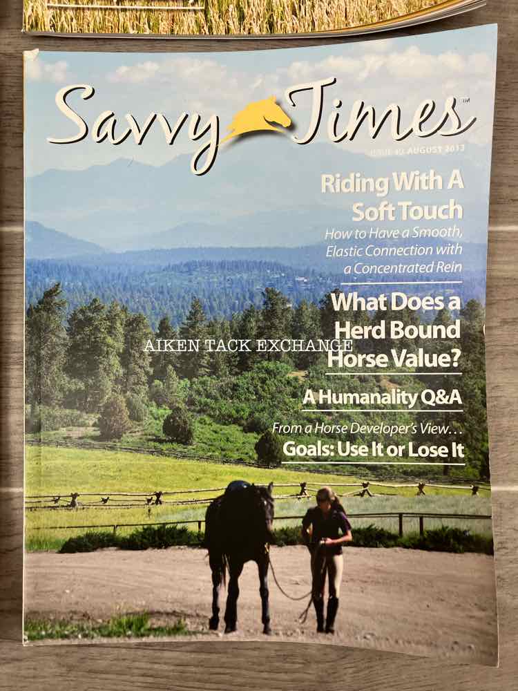 Parelli Savvy Times Magazines: February, May, August, & November 2013