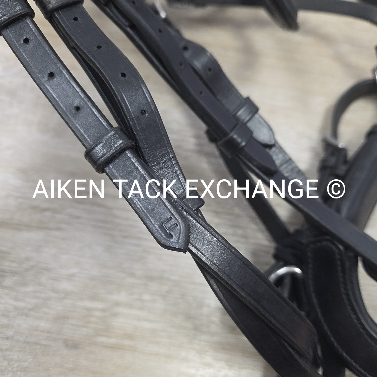 KL Select Red Barn Arena Weymouth Double Bridle, No Reins, Size Full