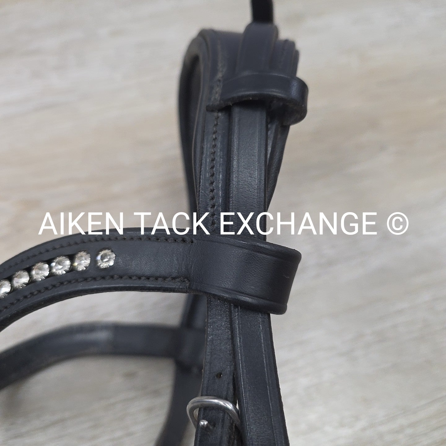 Tota Comfort System Drop Noseband Bridle, No Reins, Black, Size Full