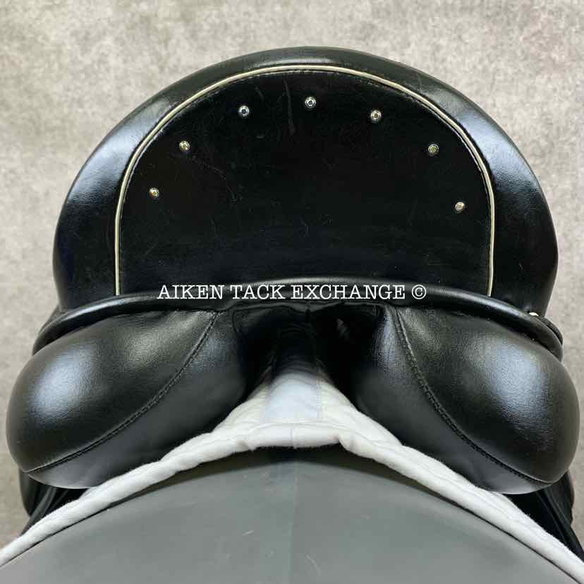 Borne DS Flexion Dressage Saddle, 17.5" Seat, Medium Tree, Wool Flocked Panels