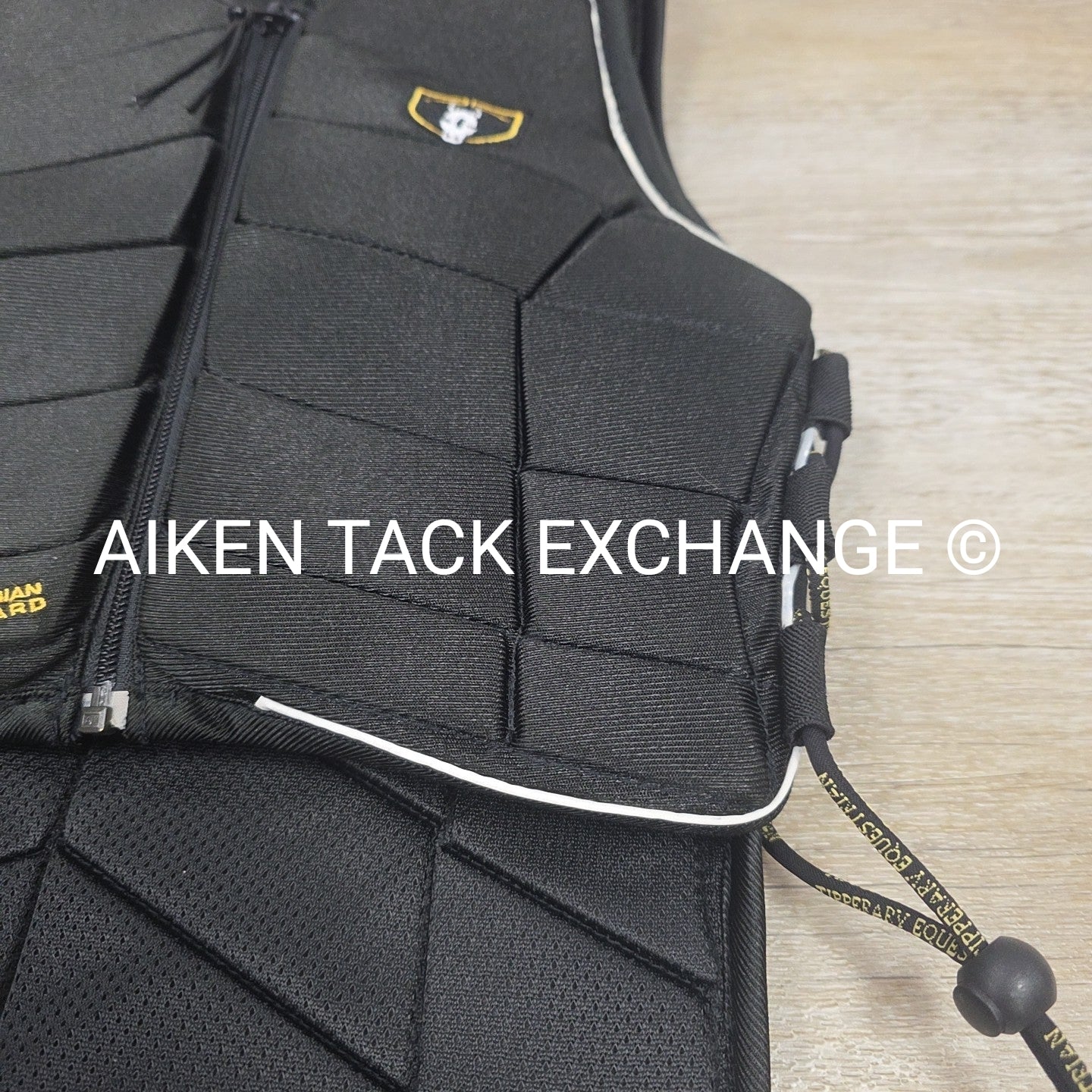 Tipperary Eventer Body Protector Safety XC Vest, Black, Size Youth Small YS - 30