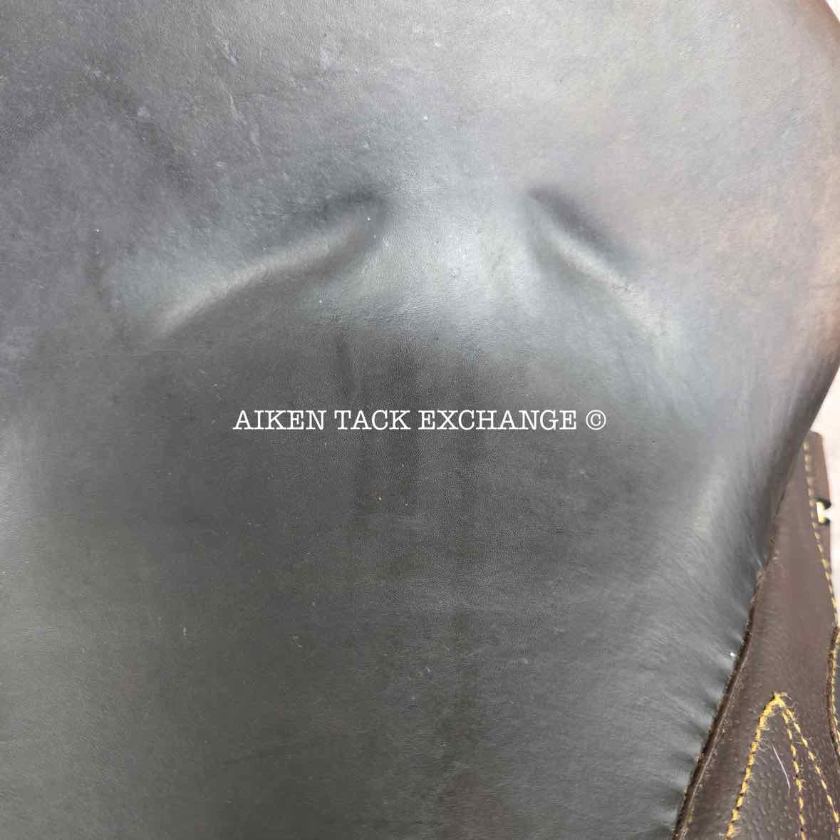 Down Under Saddle Supply Australian Stock Saddle, 16" Seat (Western) - 18" Seat (English), Medium Tree