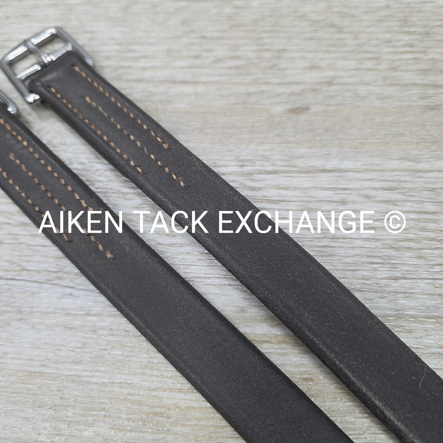 Stubben Stirrup Leathers, Brown, 60"