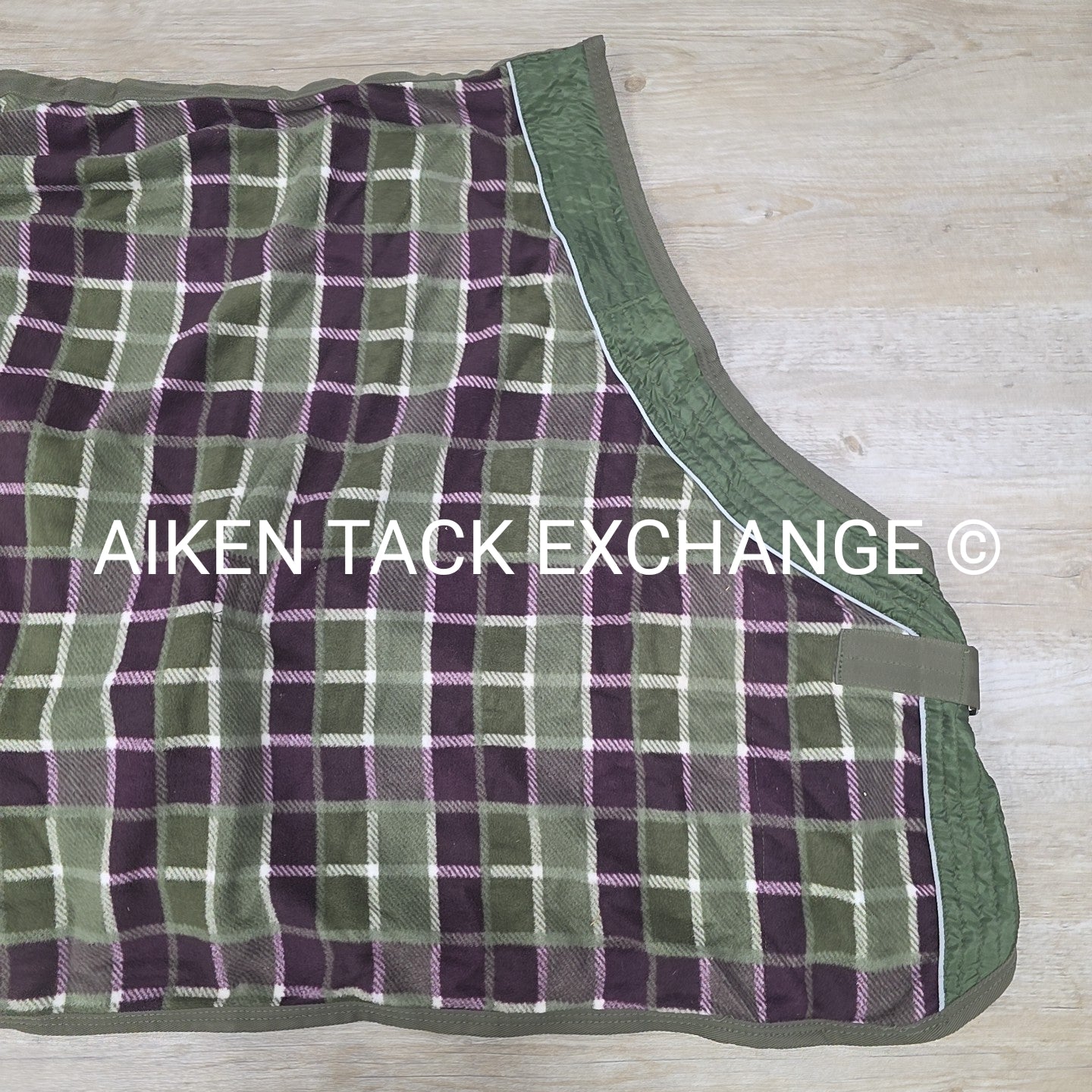 EOUS Plaid Fleece Cooler, 81"