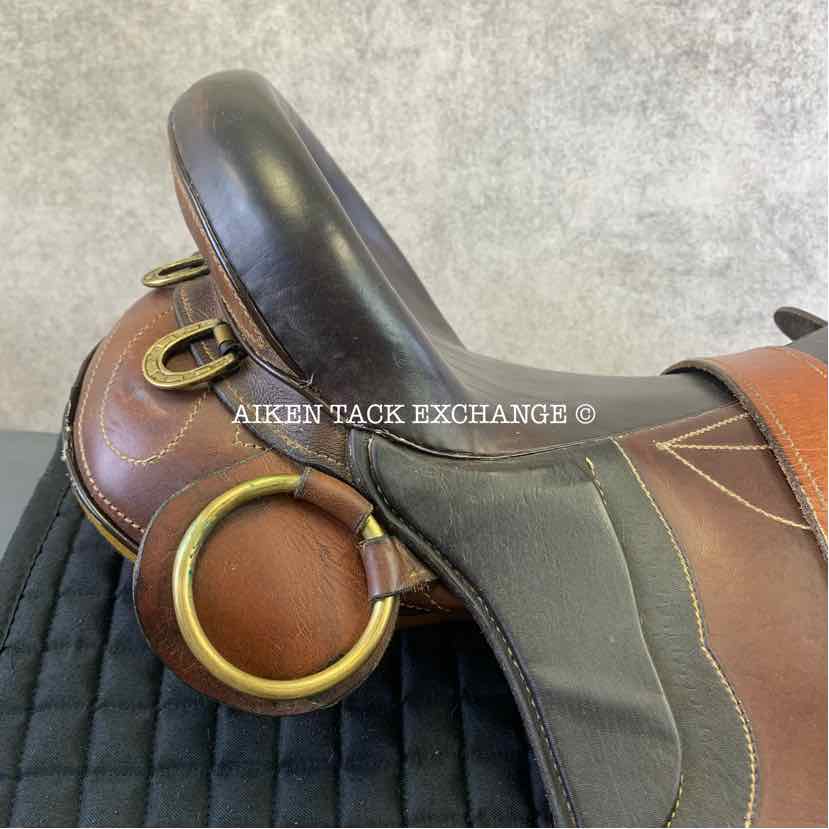 Saddle King Australian Stock Saddle, 18" Seat, Medium Wide Tree