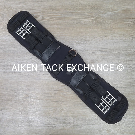 Flex Rider Comfort Flo Memory Foam Dressage Girth, Black, 20"