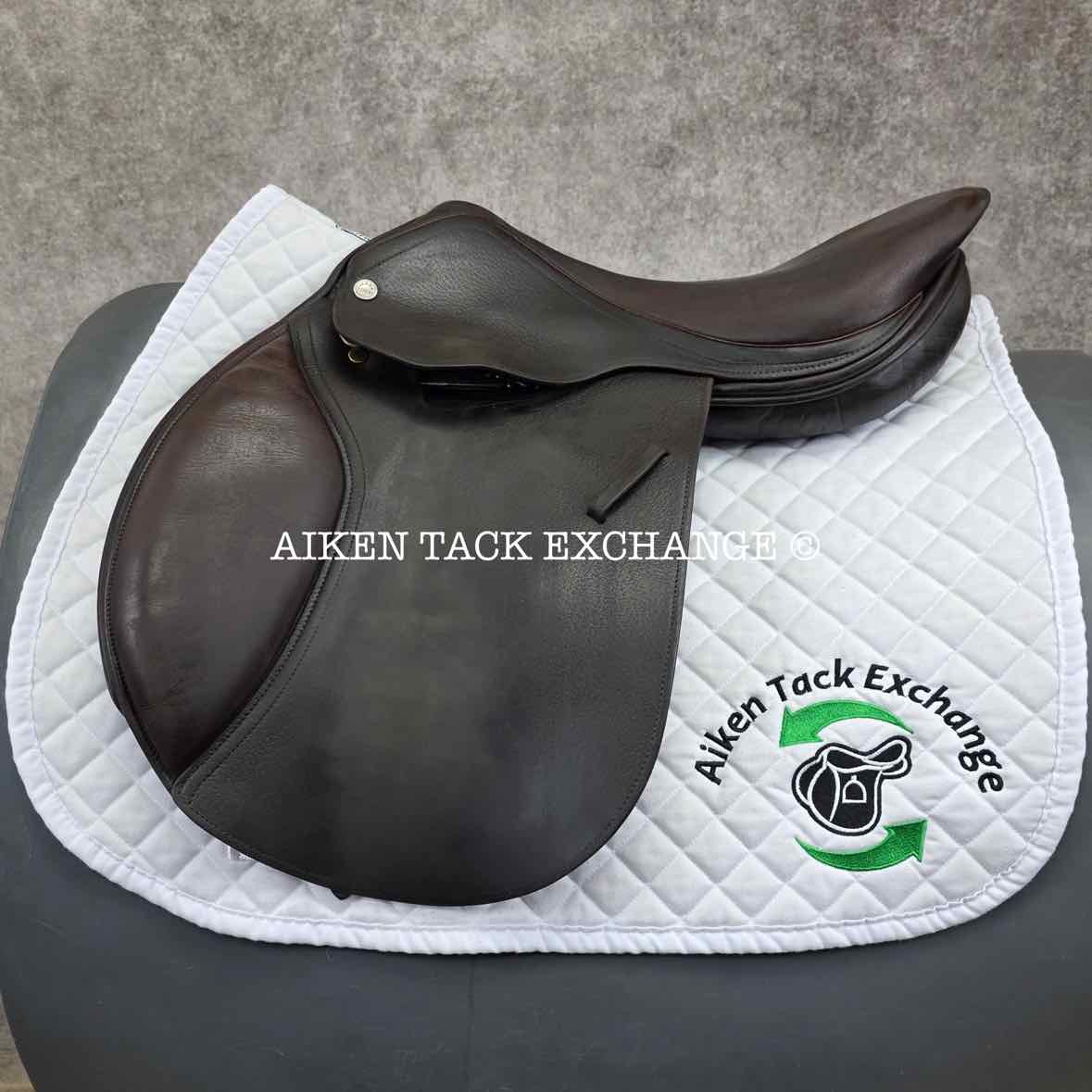 Mark Todd Close Contact Jump Saddle, 17.5" Seat, Medium Narrow Tree, Wool Flocked Panels
