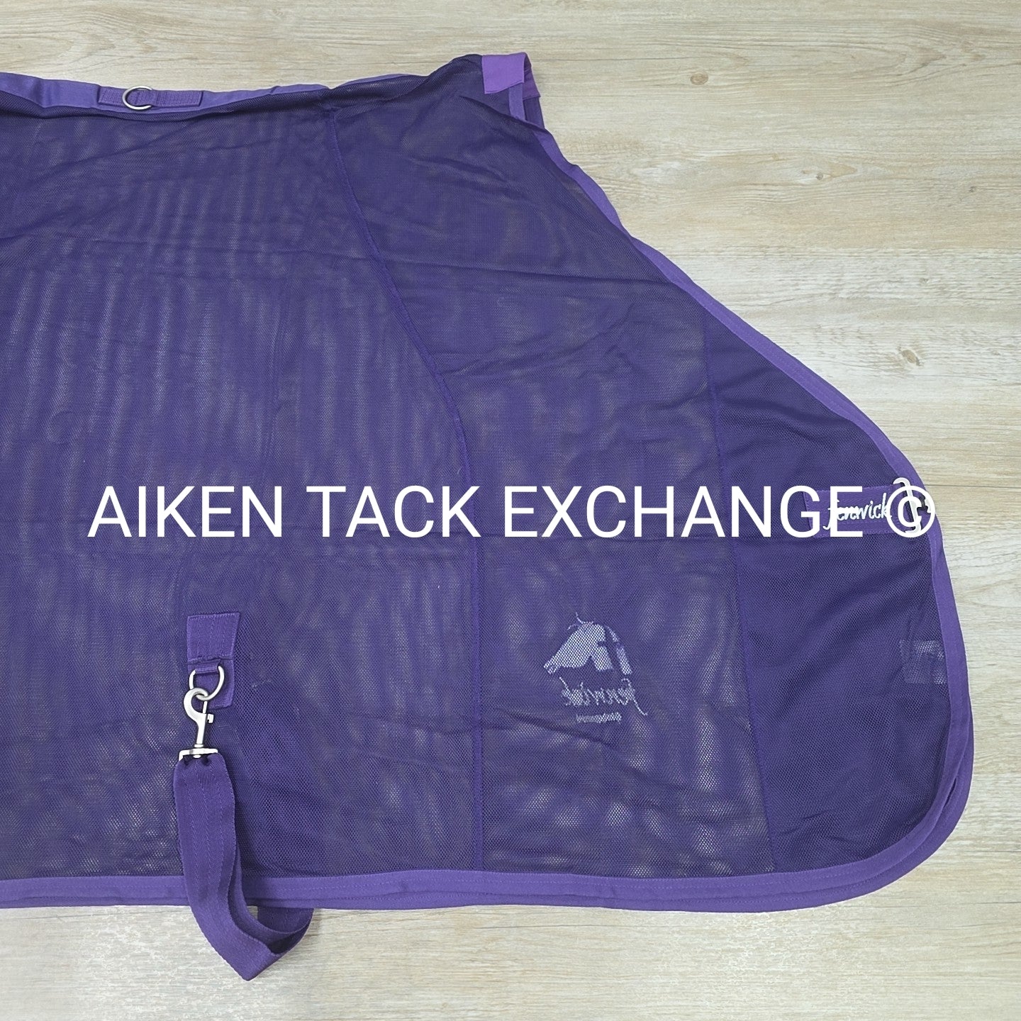 Fenwick Equestrian BodyGuard Mesh Cooler, Purple/Yellow, 76"