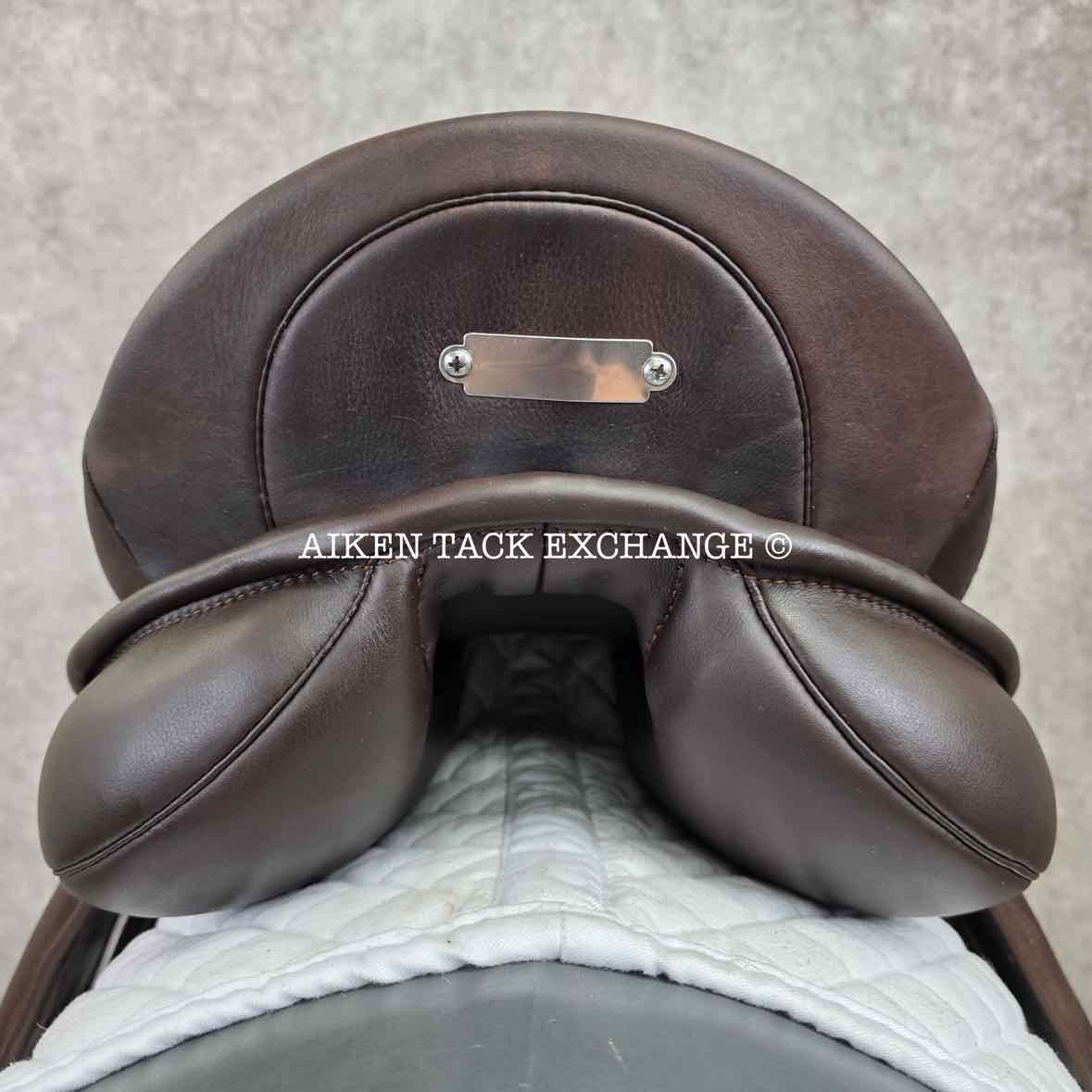 **SOLD** Zaldi Europa 2G All Purpose Saddle, 17" Seat, Medium Wide Tree, Wool Flocked Panels
