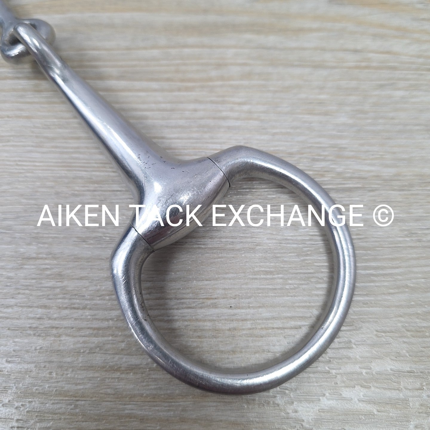 Single Joint Eggbutt Bradoon Bit 4.75"