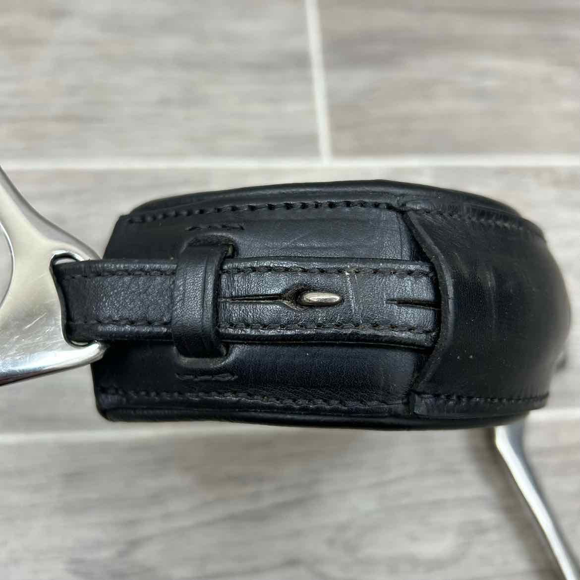 Stubben Steeltec Hackamore, Black, Size Full, Missing Strap
